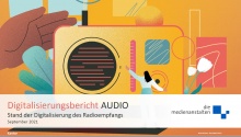 Cover: Digitalisierungsbericht Audio 2021