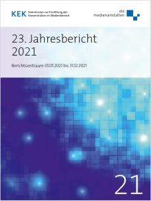 Cover: 23. Jahresbericht der KEK 2021