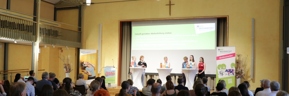 Tagung und Jahresempfang der Medienanstalt MV am 2. Juli 2025 in Schwerin